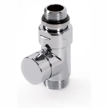Straight lockshield valve