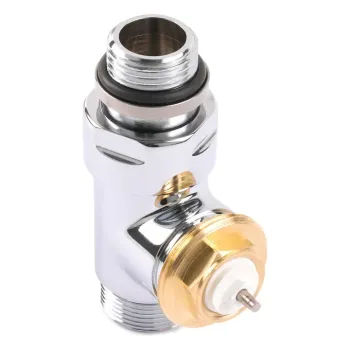 Straight thermostatic valve